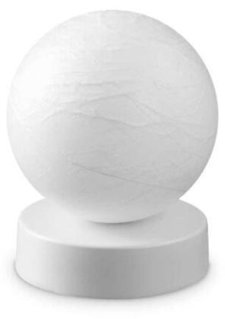 Zeitgenössische Papier Metall Lampe Weiß 1 Licht G9 15W 3000K Ip20