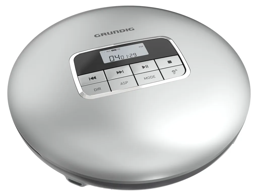 Grundig GCDP 8500 Lecteur CD Portable Anti-Vibration pour Musique Stable