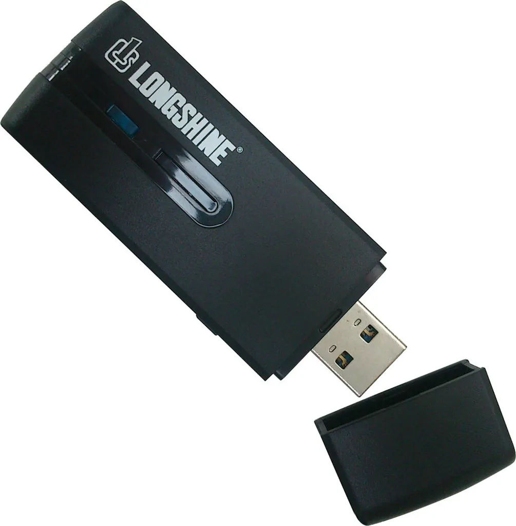 Chiavetta WiFi Ultra-Rapida Longshine LCS-8131N USB 3.0 300 Mbps