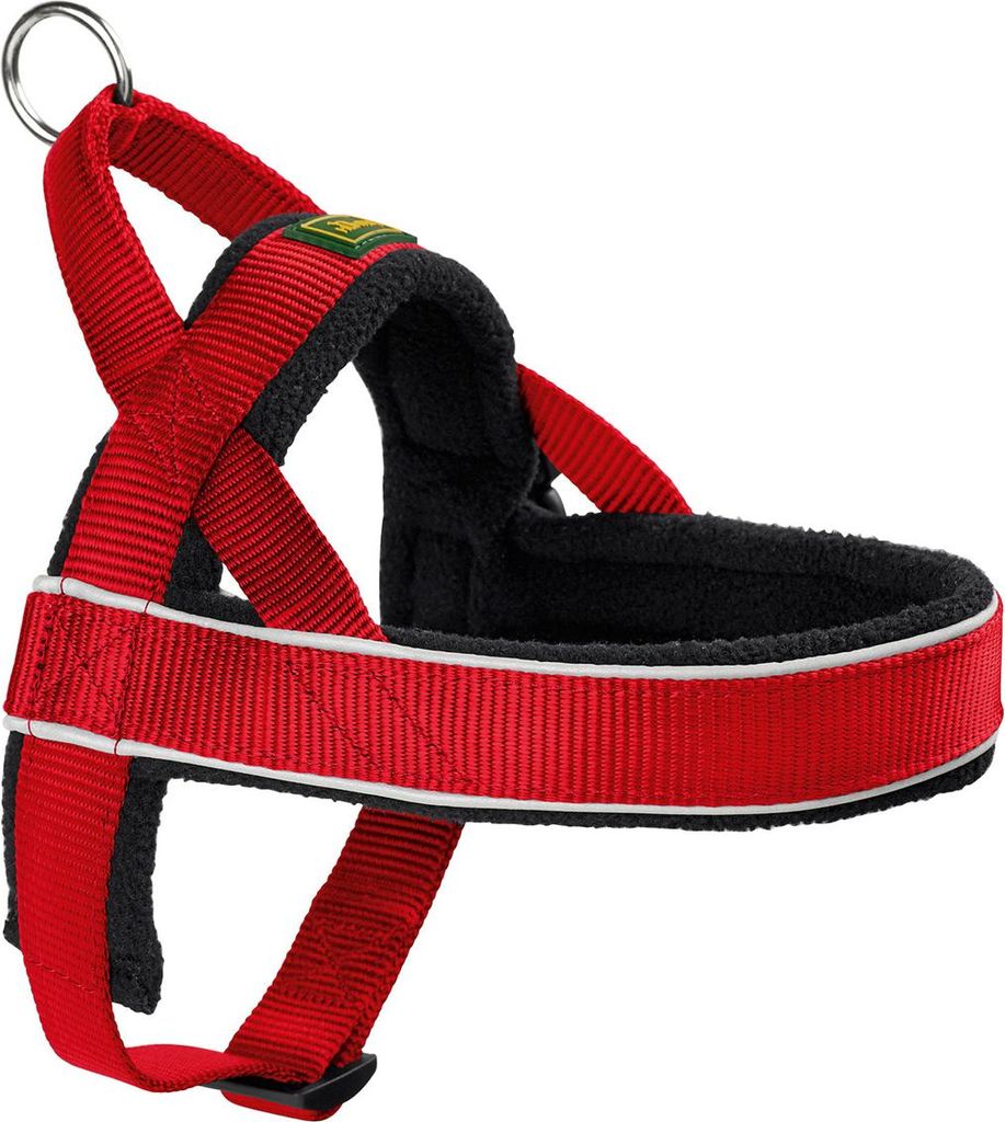 Hunter Hundegeschirr Norwegian Racing Rot/Schwarz L-XL Productafbeelding 