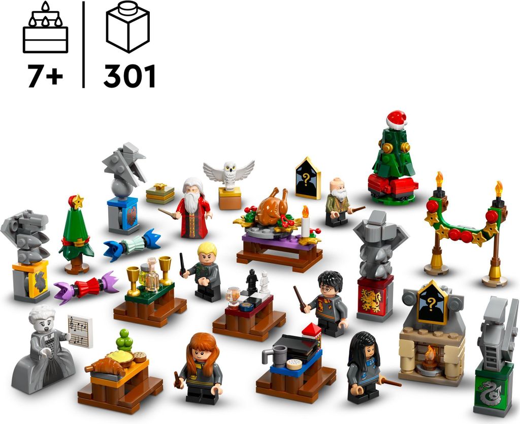 LEGO Harry Potter Adventskalender 2024, Hogwarts Produktbild 3