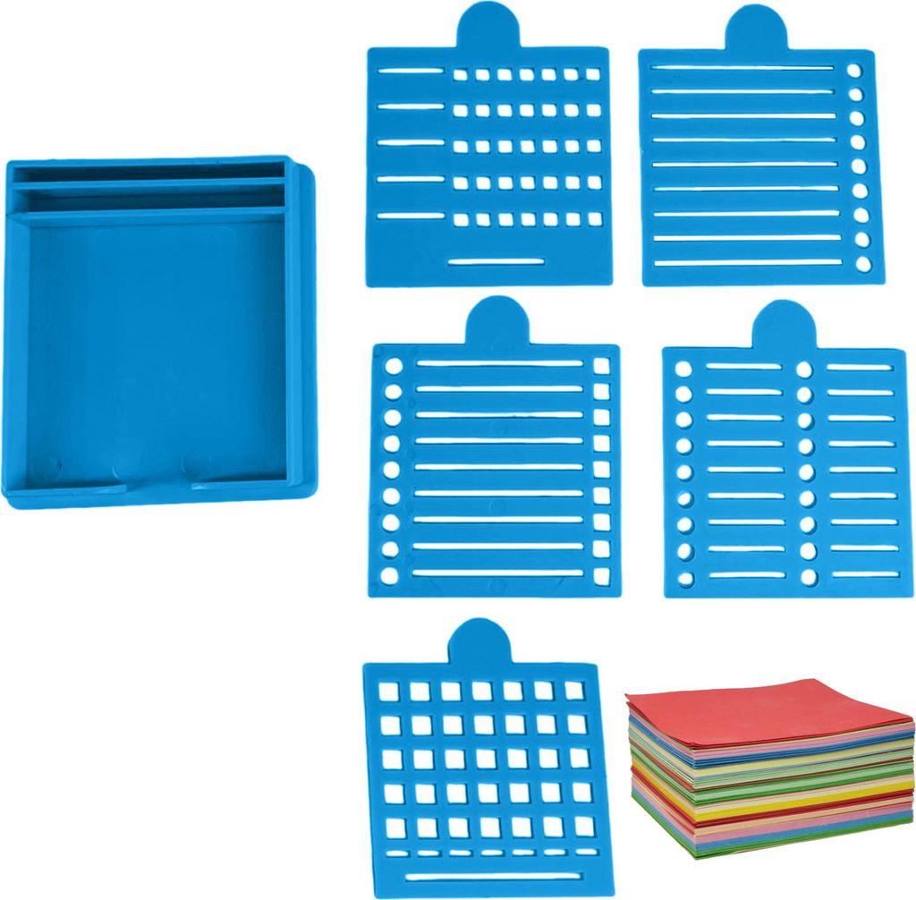 Haftnotizhalter, Schutzhülle, kompaktes Design, tragbares, wiederverwendbares Haftnotizen-Spender-Set für Büro und Schule
