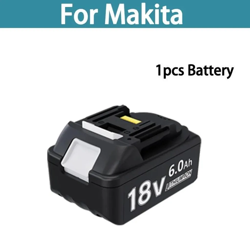 Batterie Li-Ion 18 V de rechange compatible avec outils sans fil bleu