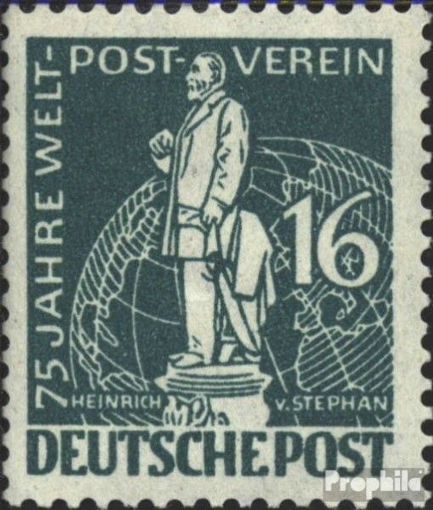 Briefmarken Berlin (West) 1949 Mi 36 gestempelt Weltpostverein