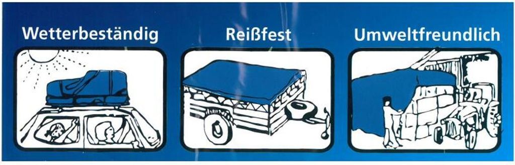 Gewebeplane 3x4m Brennholz abdecken Wasserfest Abdeckung 12m²