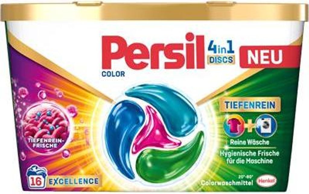 PERSIL 4in1 Discs Color 16 WL 272g Produktbild 
