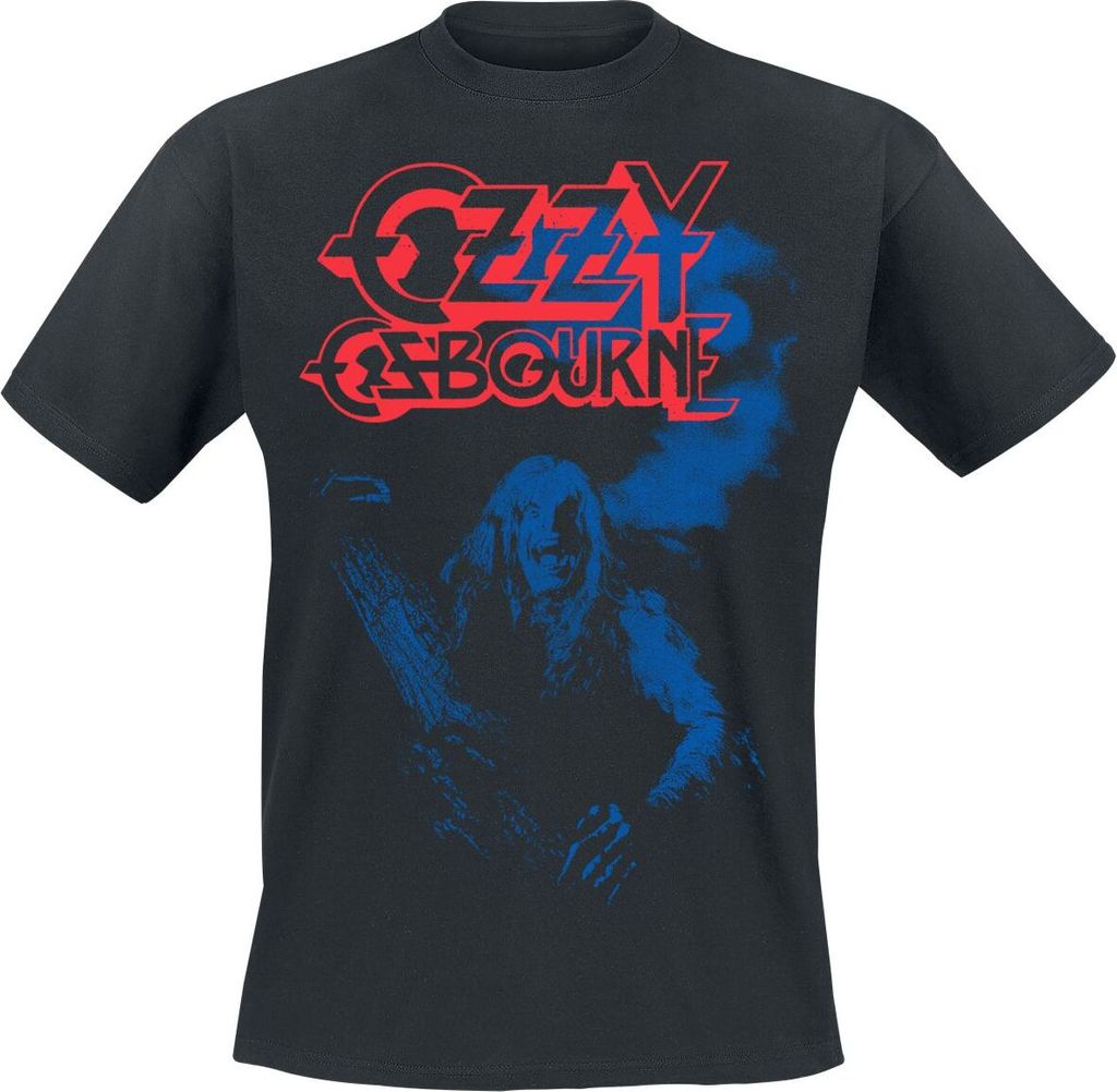 Ozzy Osbourne T-Shirt Herren Bark At The Moon schwarz S
