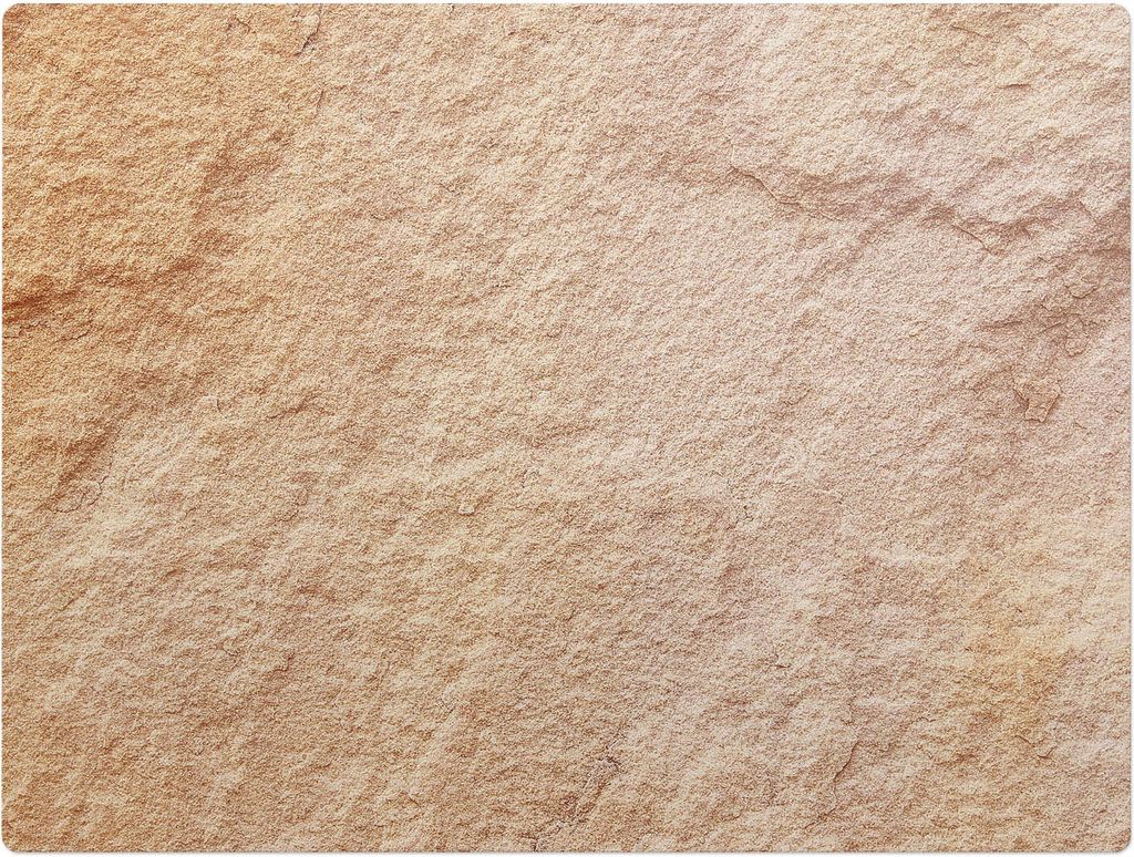Sandstein-Textur – Bodenschutzmatte – Stuhlunterlage 120x90 cm – Rutschfest – Hartbodenmatte