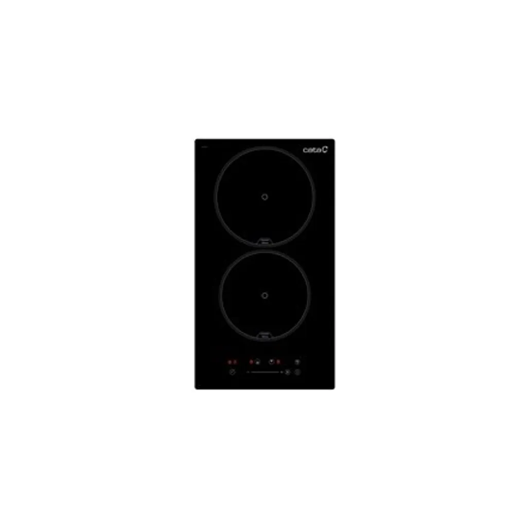 Table de cuisson induction CATA ISB 3102 BK avec 2 foyers et tactile 30cm