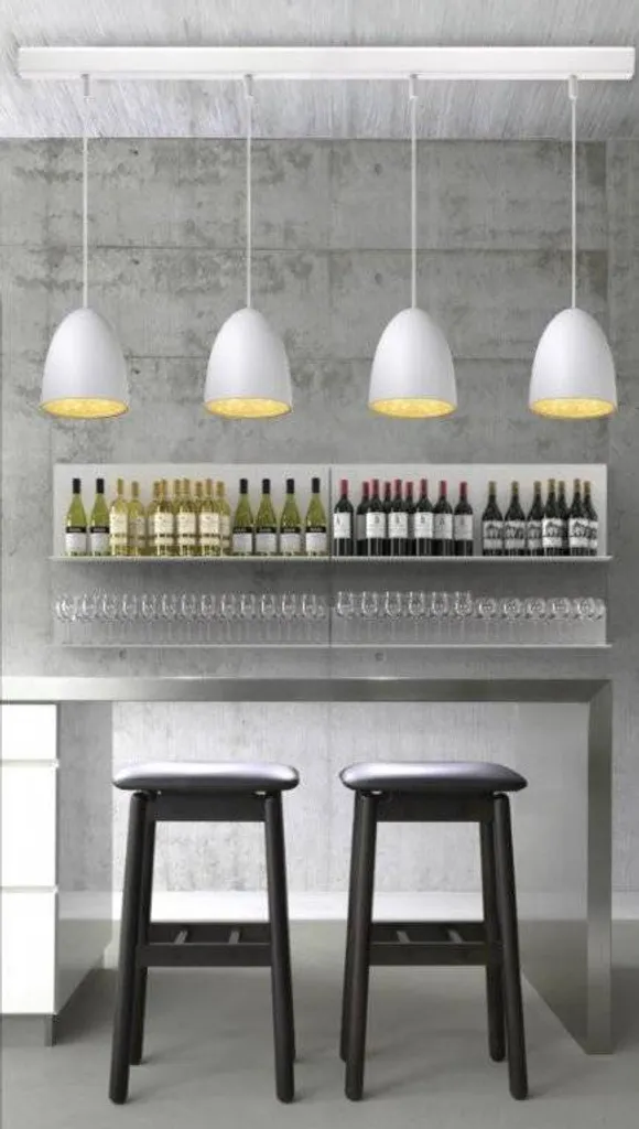 Suspension Noir Mat Nexus Ø20 - Éclairage Design Scandinave Moderne