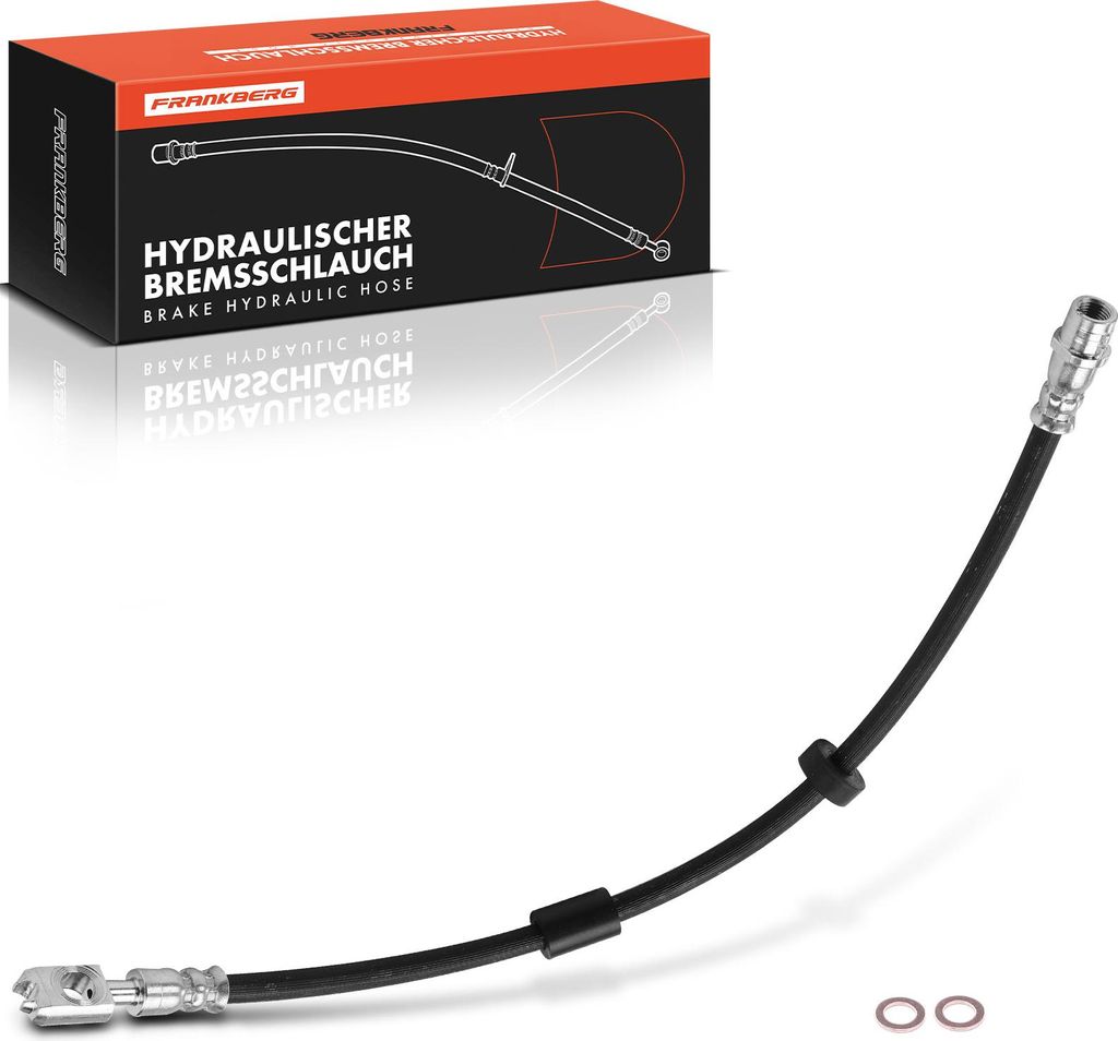 Frankberg 1x Bremsschlauch Bremsschläuche Vorderachse Links oder Rechts für VW Golf IV Bora Audi A3 Skoda Octavia I Seat Toledo II