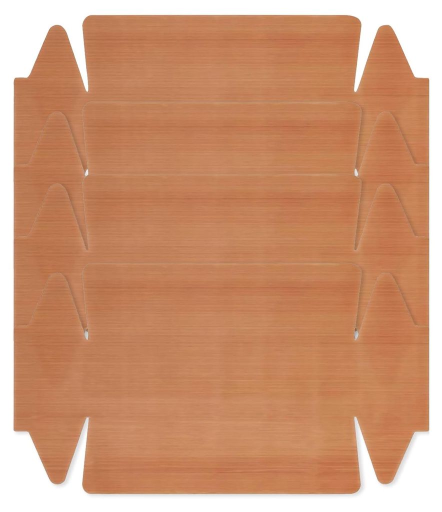 Wiederverwendbare Backbleche, 4er-Pack Backpapier für Kastenformen, hochwertiges Backpapier, hitzebeständig, antihaftbeschichtet, spülmaschinenfest