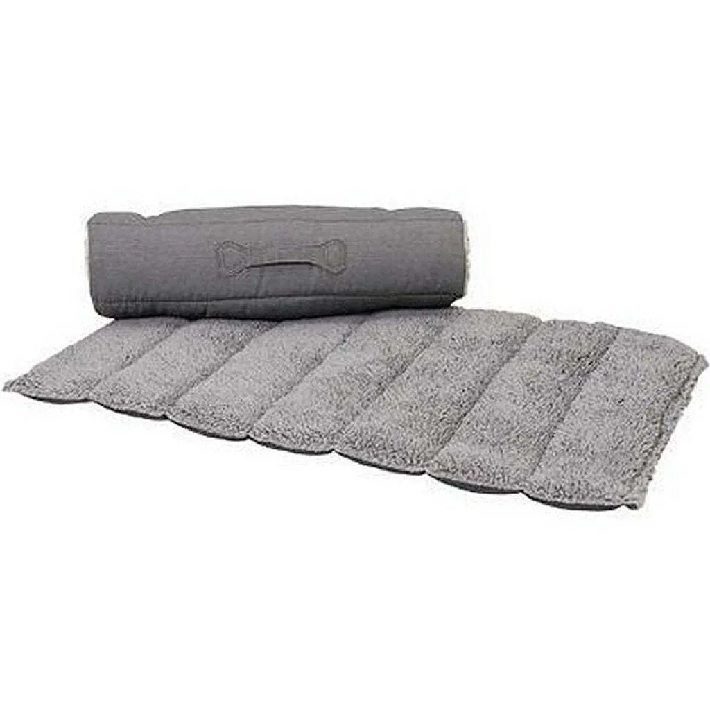 Sun Garden Oskar 100x65x4 cm Grigio - Tappeto Cane Arrotolabile