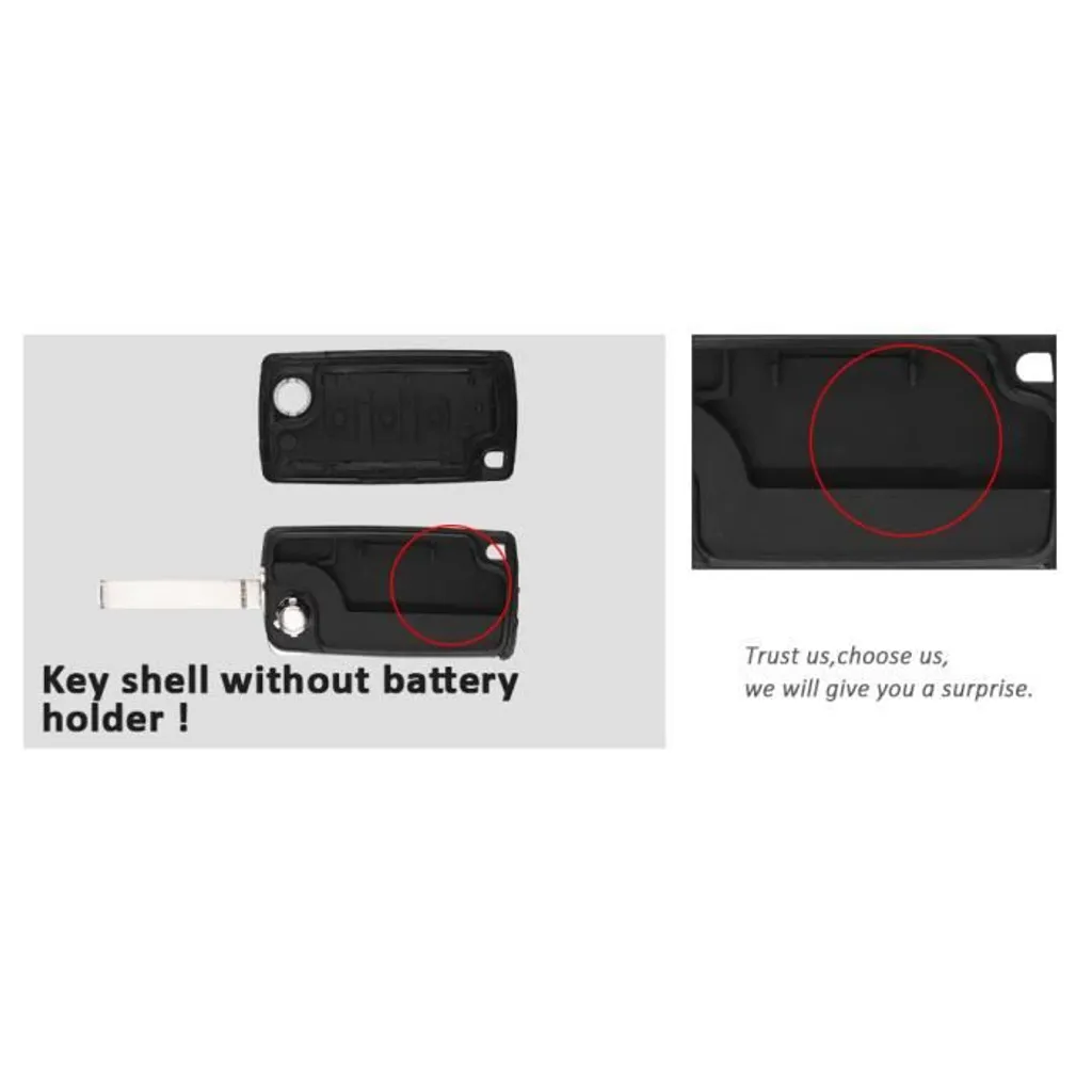 Coque de Télécommande Va2 Ce0536 C - Modèle 2 Boutons Haute Qualité - 4