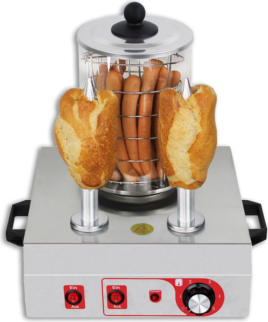 Beeketal Hot Dog Erhitzer Würstchenwärmer Hot Dog Maker, Produktbild 5