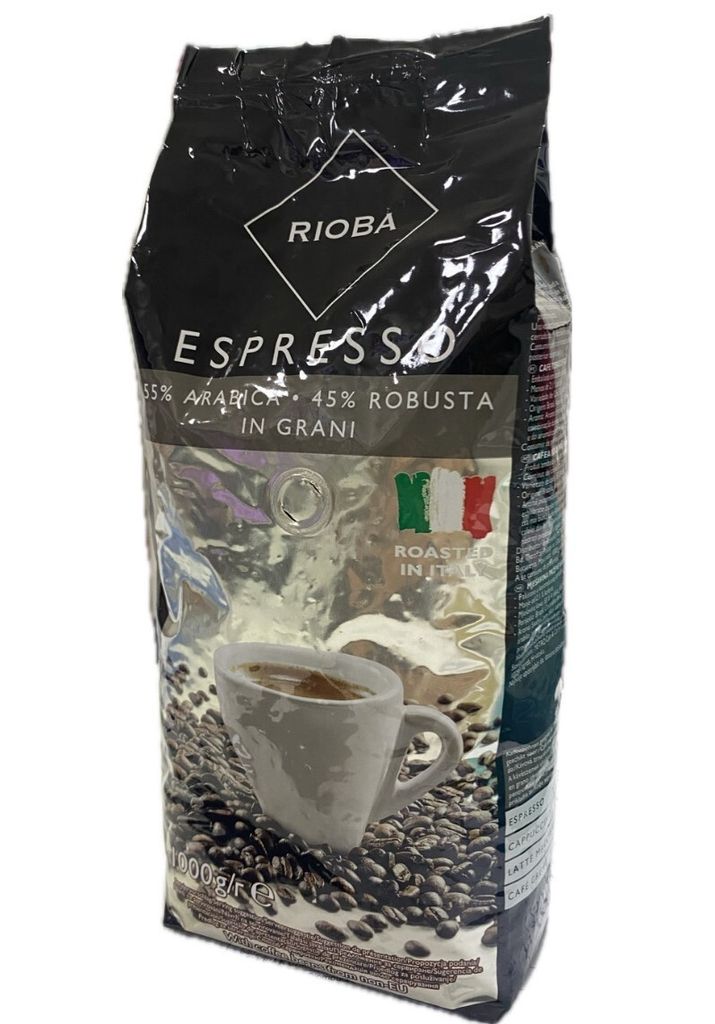 Kawa ziarnista Rioba Silver 55% Arabica 1kg Zdjęcie produktu 