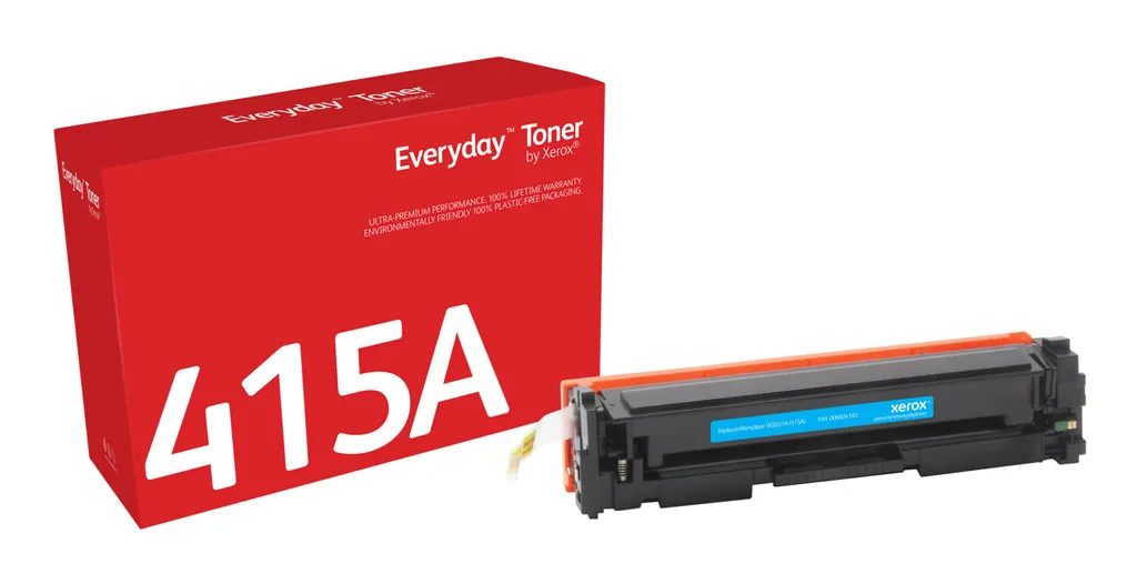 Toner Cyan Xerox Everyday pour HP 415A W2031A Haute Performance