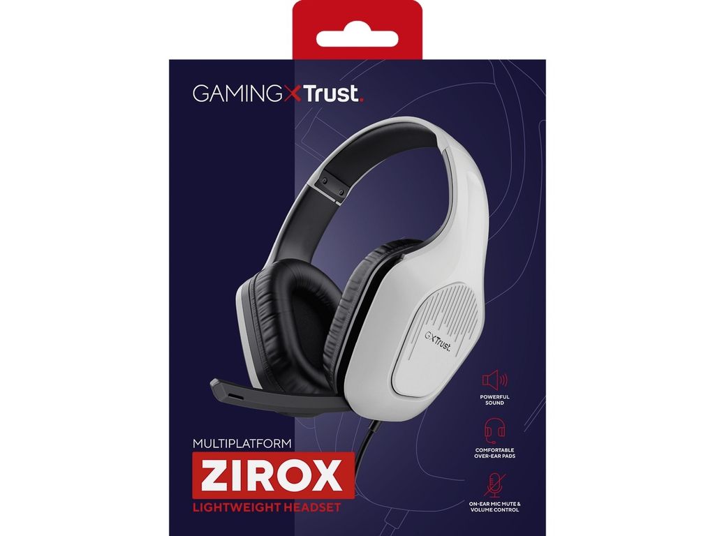 Trust GXT415W ZIROX HEADSET- WHITE Obrázek produktu 12