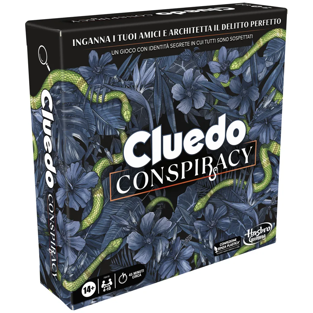 Cluedo Conspiracy avec Identités Secrètes : Jeu de Déduction Stratégique