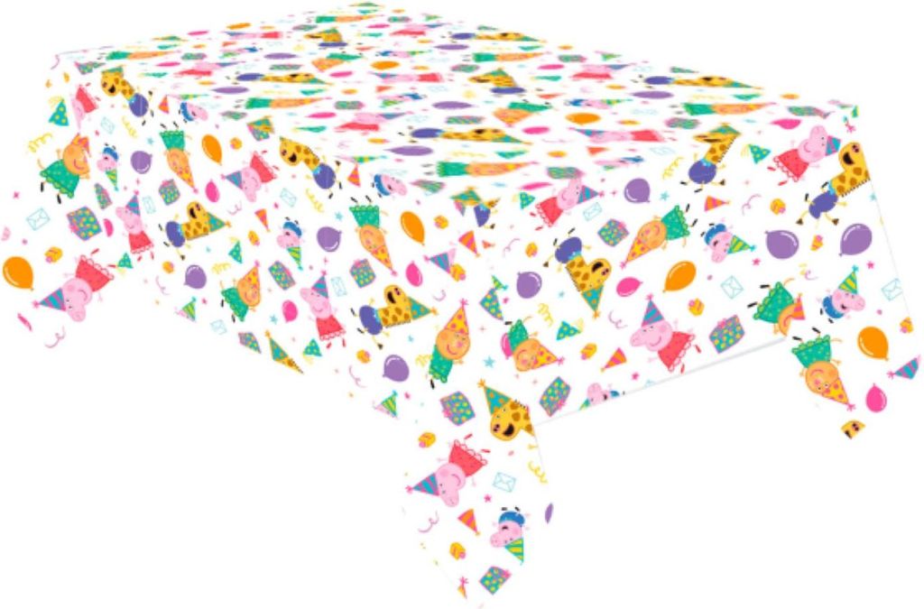 Amscan amscan 9918341 ? Peppa Pig Papiertischdecke für Kindergeburtstage, 1,8 m x 1,2 m