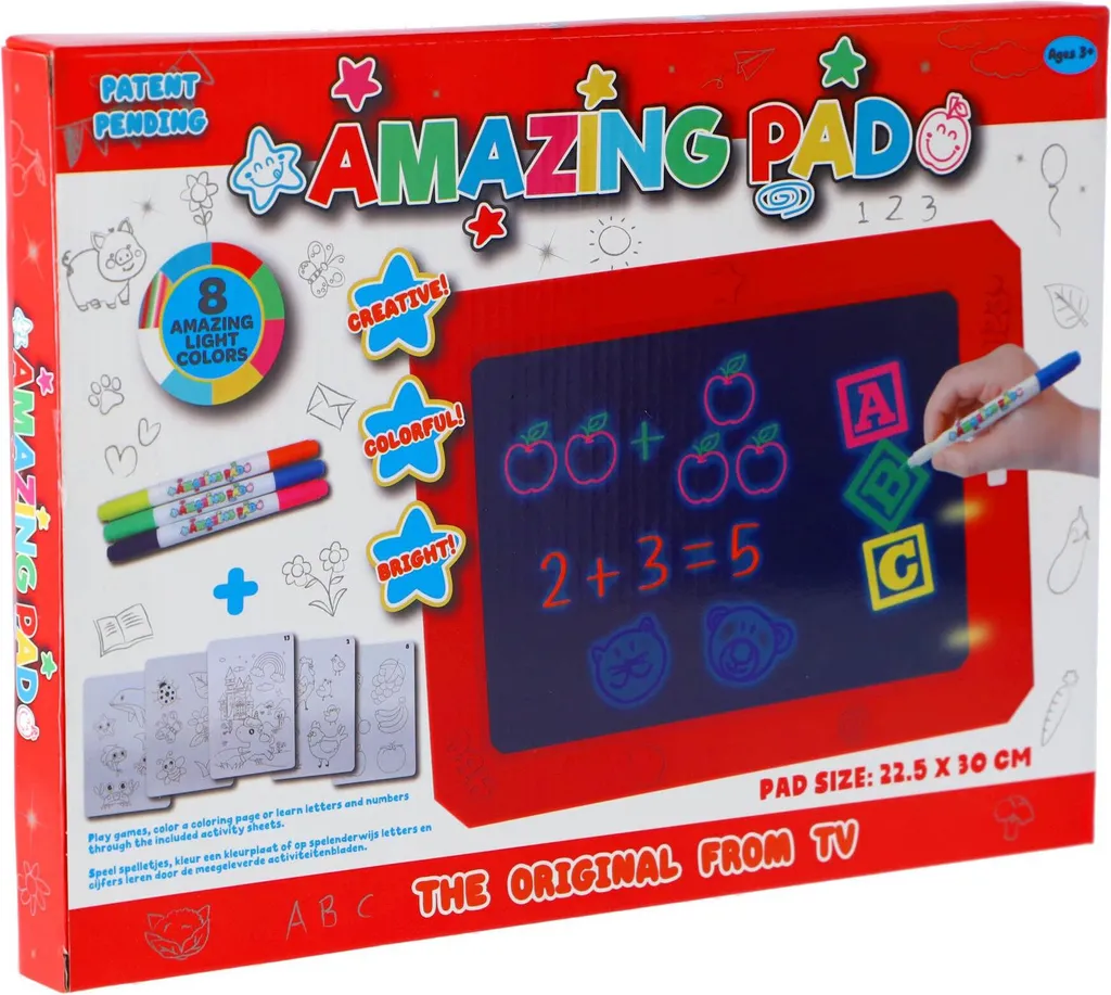 Tablette d'écriture LCD Amazing Pad 12 pouces pour dessin et notes