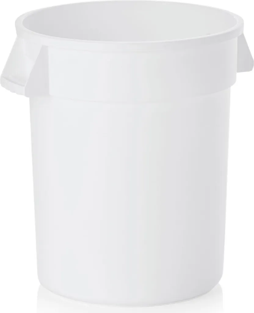 Bidone Alimenti 76L Bianco Ø 40x58cm - Pronta Consegna Cucina