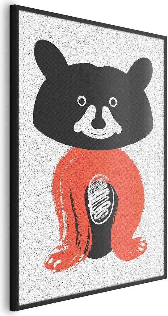 Posterpapier Poster - Friendly Mr. Raccoon 29.7x42 cm Für Kinder e-A-0118-ao-a