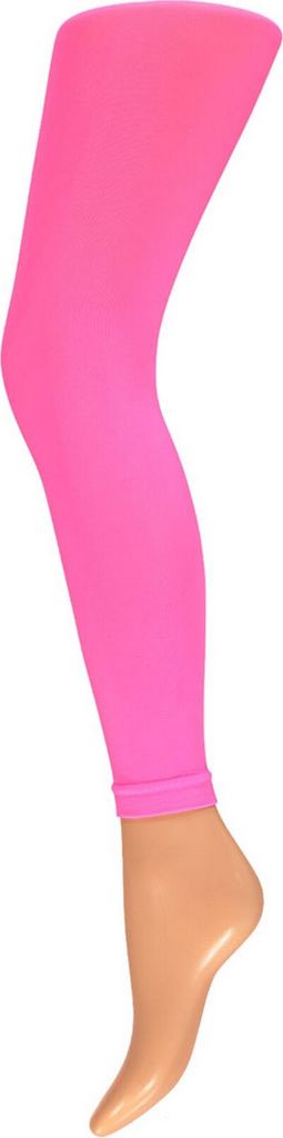 krautwear Damen Mädchen Leggins Leggings?60 den Karneval Fasching Ballett (rosa-LXL)