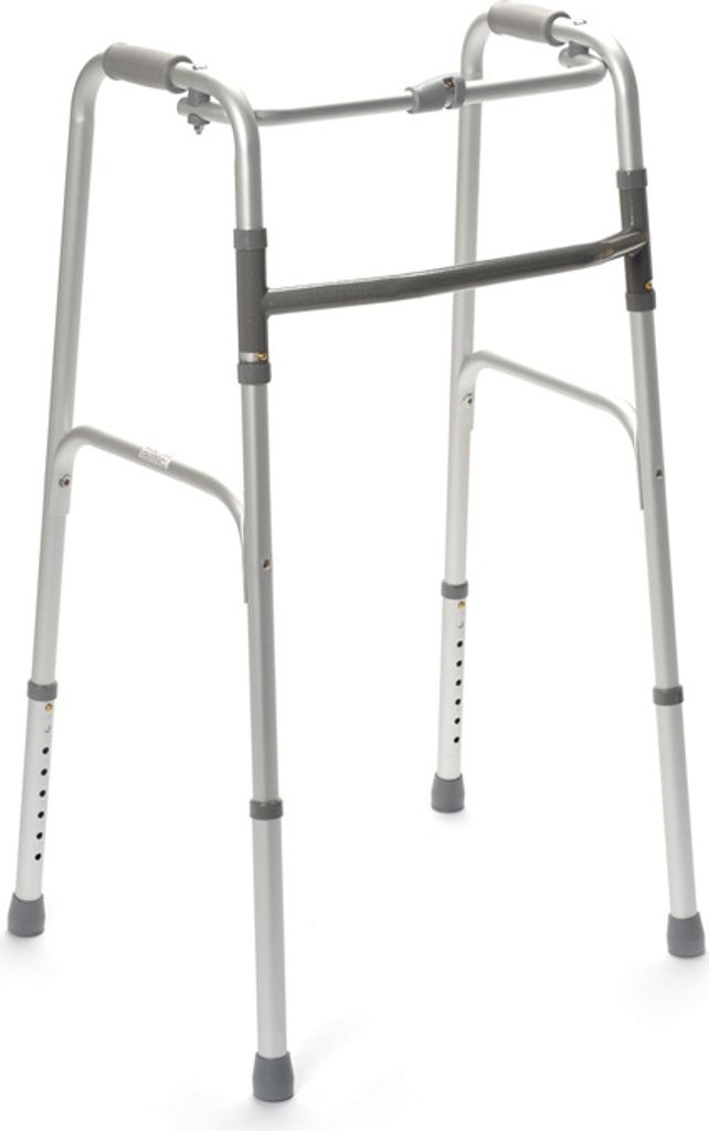 Drive Medical Gehgestell zusammenklappbar, silbergrau Produktbild 