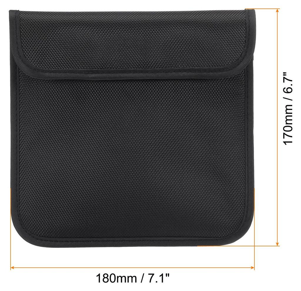 170x180mm Kamera Filtergeh?use 1 Tasche Filtergeh?use Beutel Wasserbest?ndig Staubdicht Filter Tragetasche fš¹r Fotografie Filter Lagerung Schwarz