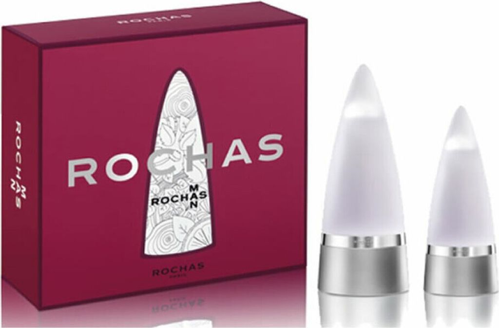 Rochas Man Eau De Toilette Spray 100ml Set 2 Artikel Produktbild 