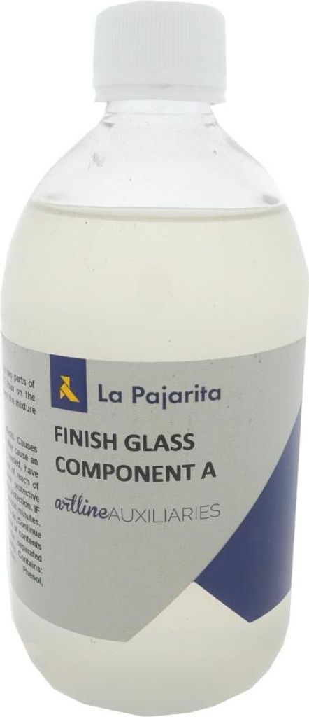 La Pajarita Glaslack Epoxidharz 500ml - Klarlack für Glas-Effekt