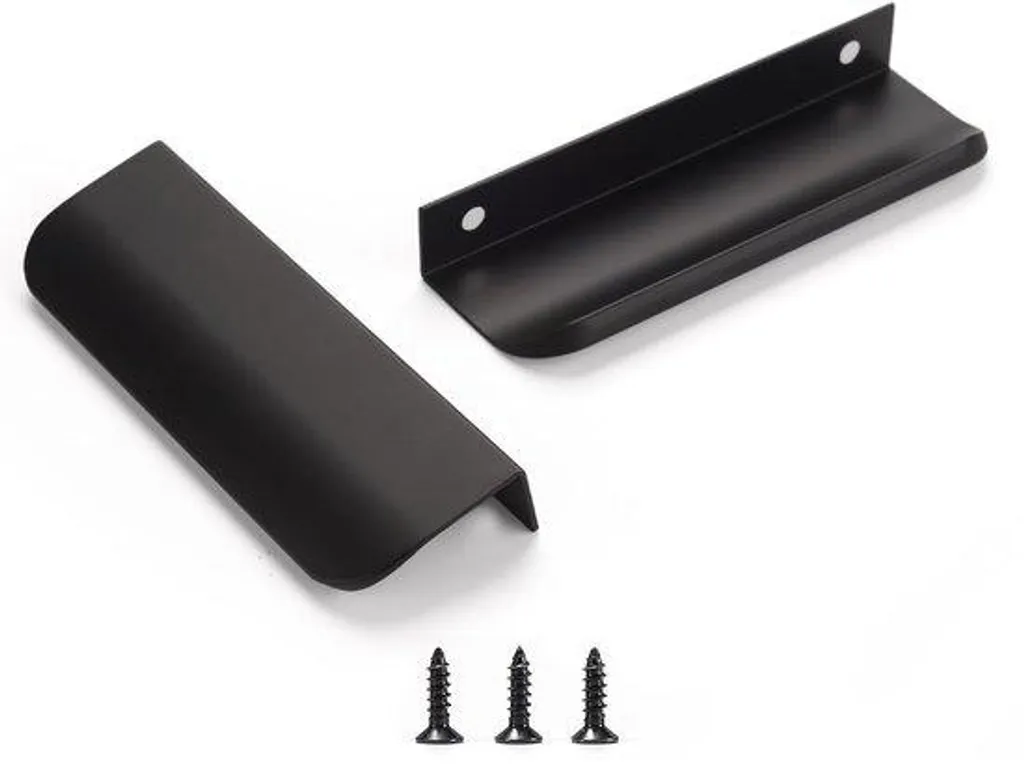 Pinces à doigts noires en plastique - Fixation facile - Lot économique x10