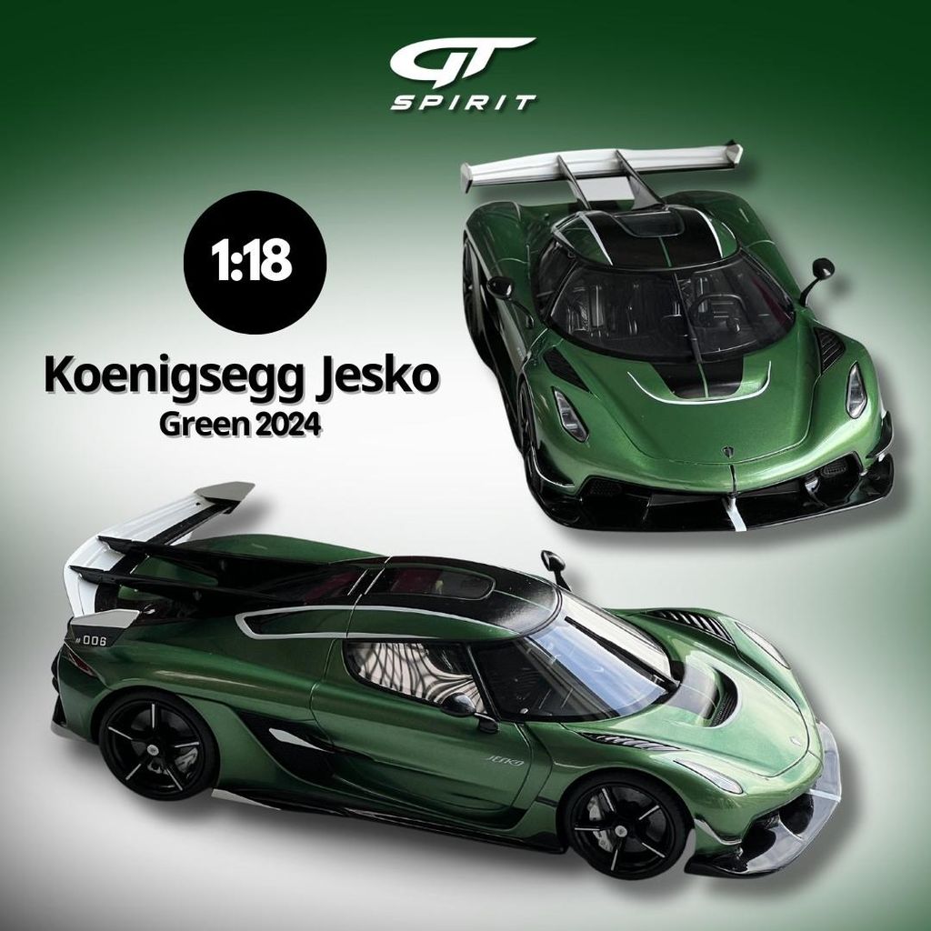 GT Spirit 1:18 Koenigsegg Jesko 2024 - green Produktbild 