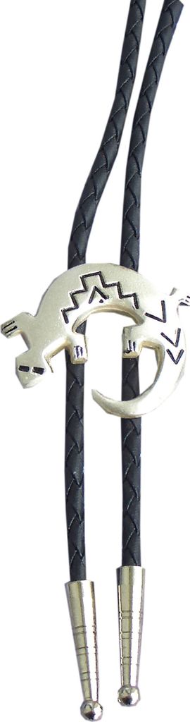 Bolo Tie Eidechse Western Cowboy Krawatte Bolotie Westernkrawatte Westernschmuck Halsband Lederband