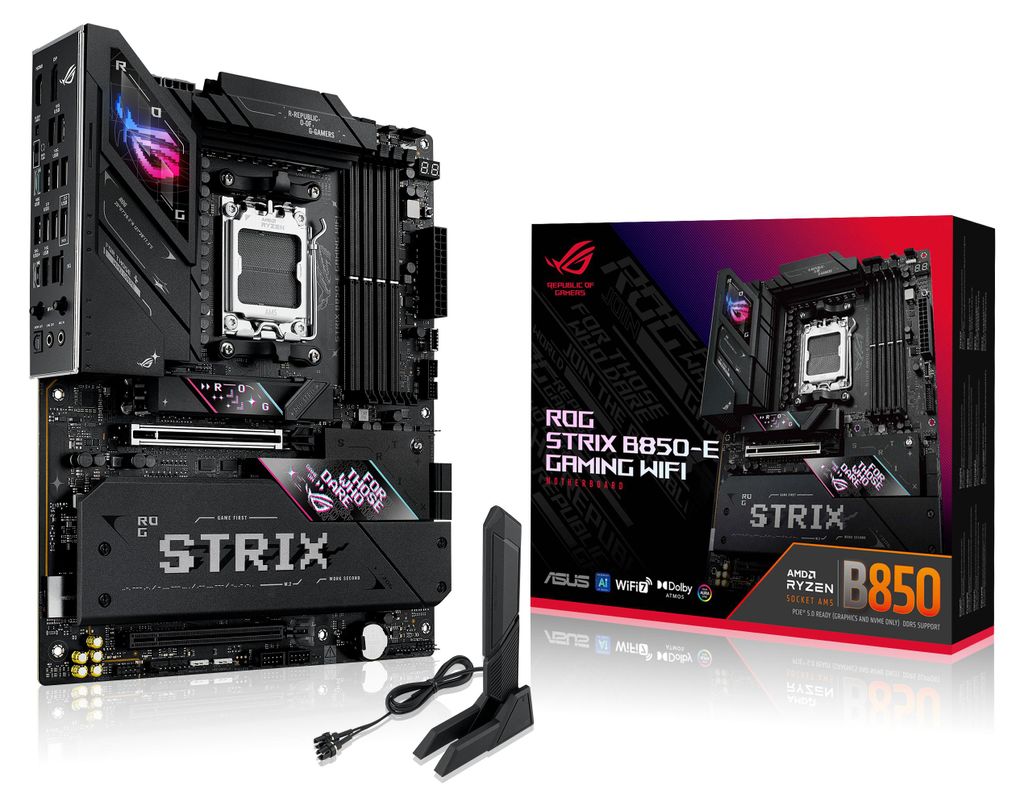 ASUS ROG STRIX B850-E GAMING WIFI, Mainboard Produktbild 