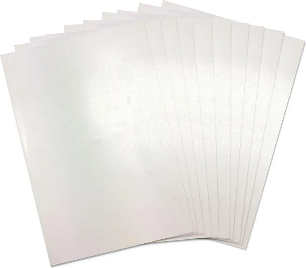 Crea Gioielli Personalizzati con Sizzix 663052 Shrink Plastic 10 pz