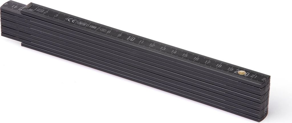 Metrie, Block-52 Zollstock, schwarz, 2 m Produktbild 