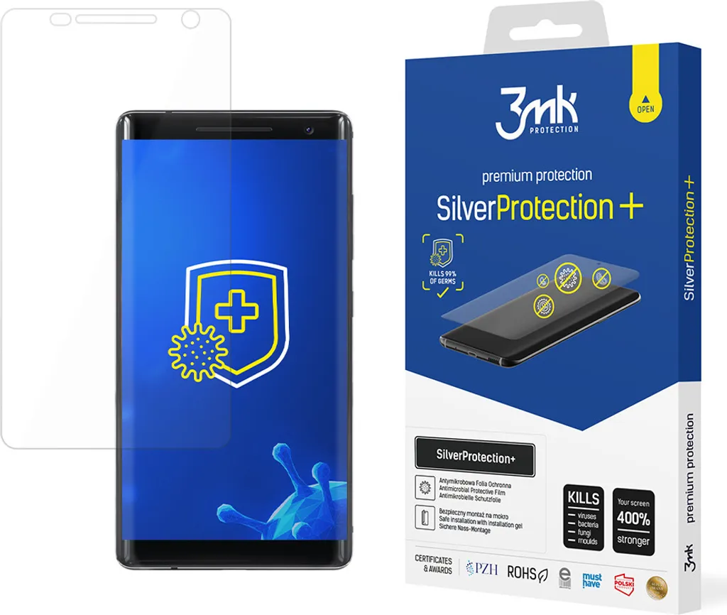 3Mk Silver Protection+ Nokia 8 Sirocco | Pellicola 400% Shockproof
