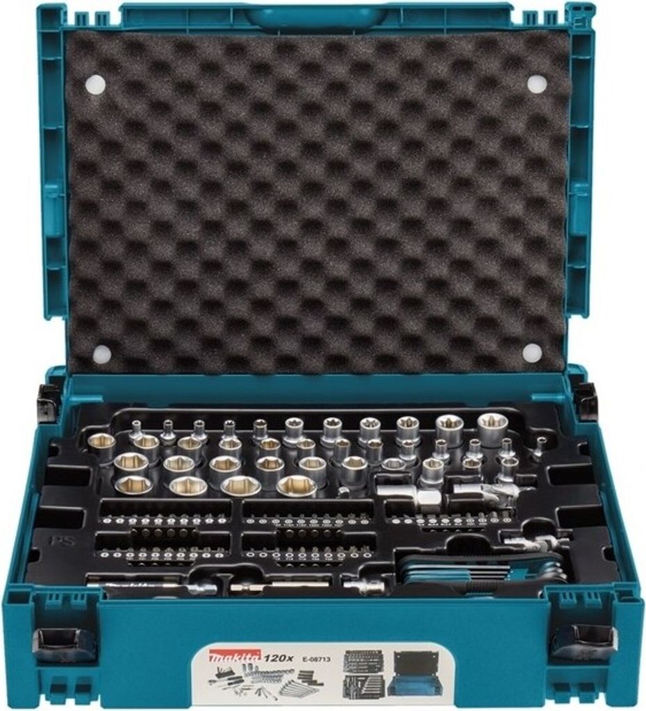 Makita E-08713 Werkzeug-Set 120-tlg. MAKPAC Produktbild 10