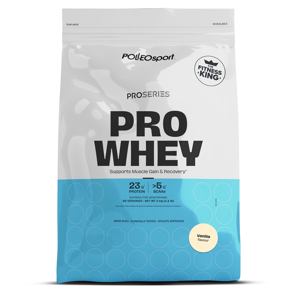 Polleo Pro Whey, 2 kg - Vanilla