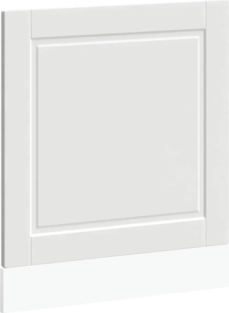Cache pour lave-vaisselle vidaXL Porto blanc : cachez votre appareil