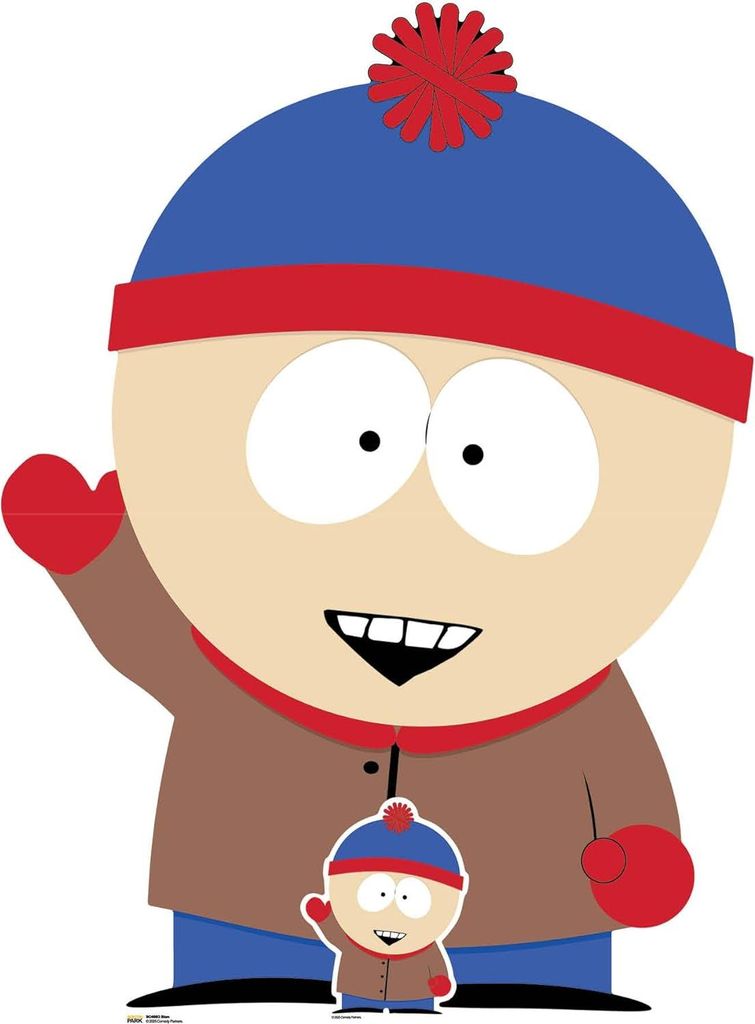 South Park - Stan - Pappaufsteller 70x95 cm Produktbild 