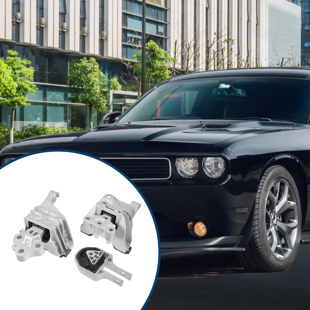 Support Moteur Dodge Dart 2.0L 2.4L 68081488Ah Ensemble de 3 Pièces