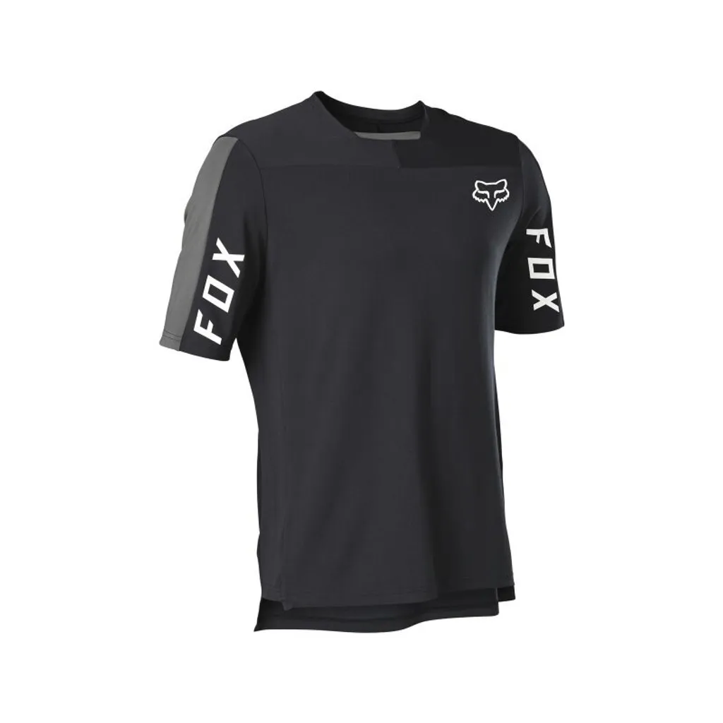 Maillot VTT Fox Defend Pro SS Noir XL - Fini les Maillots Déchirés en Ride