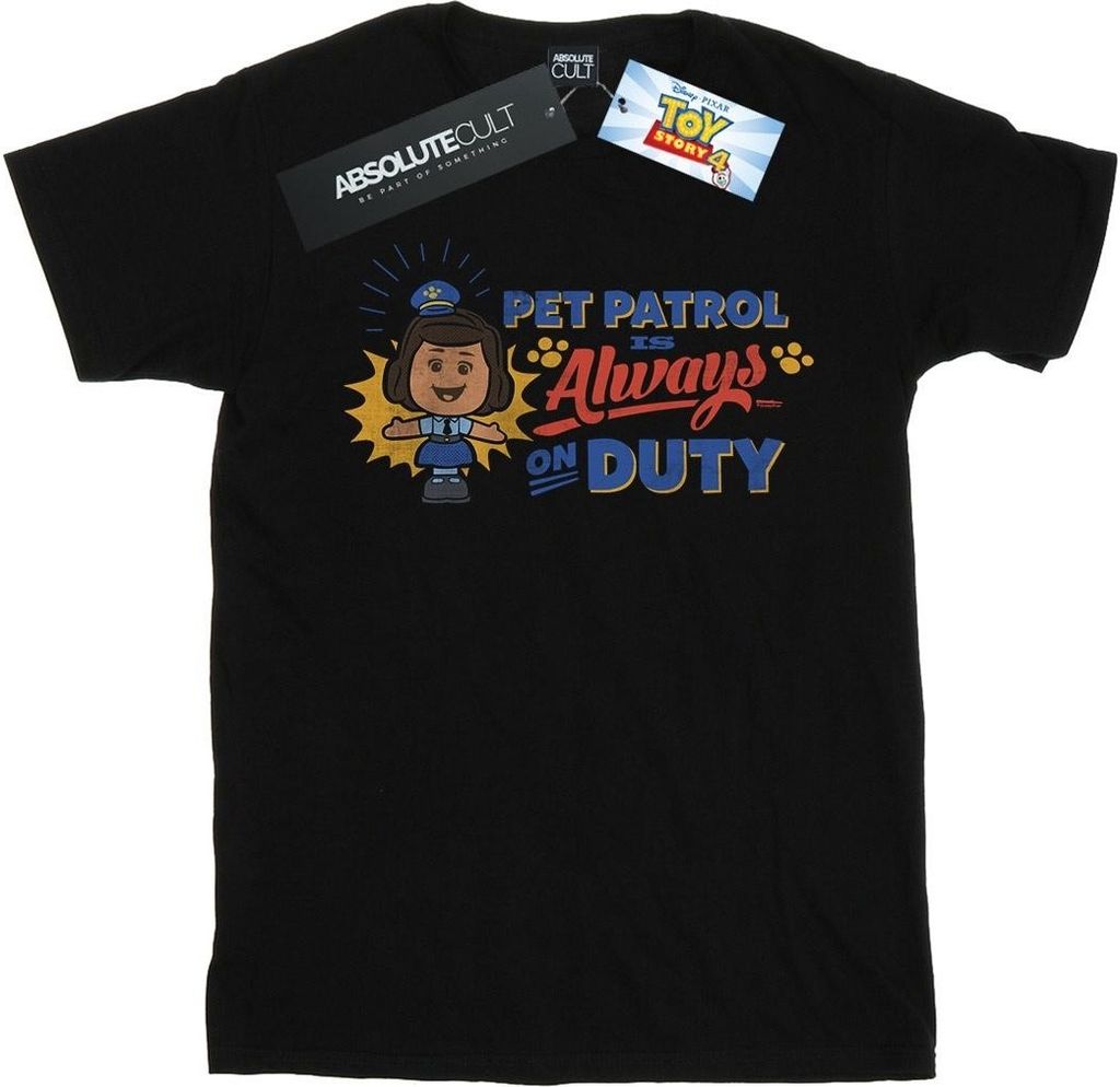 Disney - "Toy Story 4 Pet Patrol" T-Shirt für Damen BI47037 (S) (Schwarz)