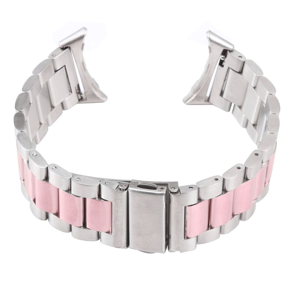 Smartwatch Armband Edelstahl für Google Pixel Watch 4 / 3 / 2 / 1 41mm Pink