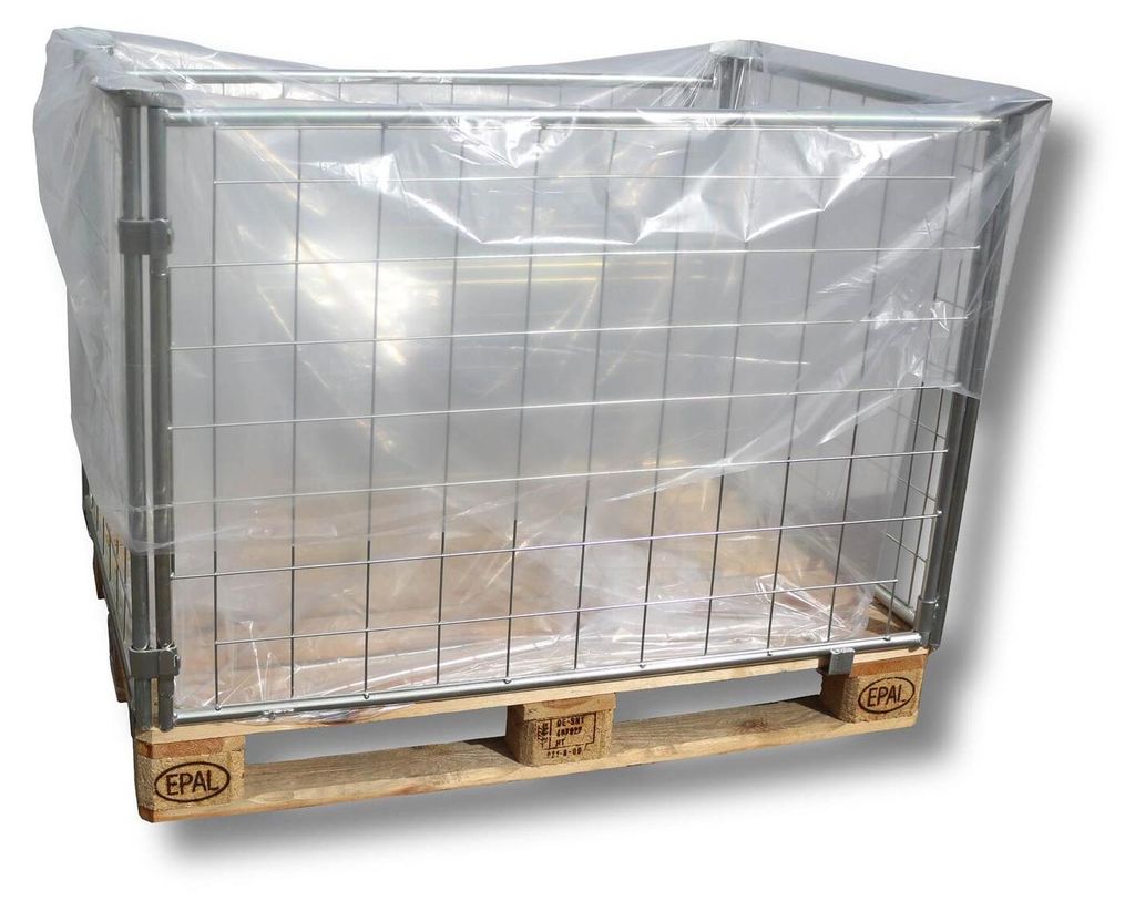 10x Seitenfaltensack  1250+850x1850 mm LDPE hoch Produktbild 
