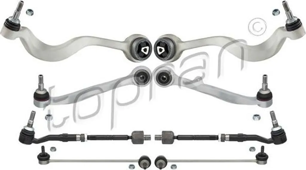 Bras de suspension TOPRAN 502 185 renforcé pour BMW Série 5 E60 Berline