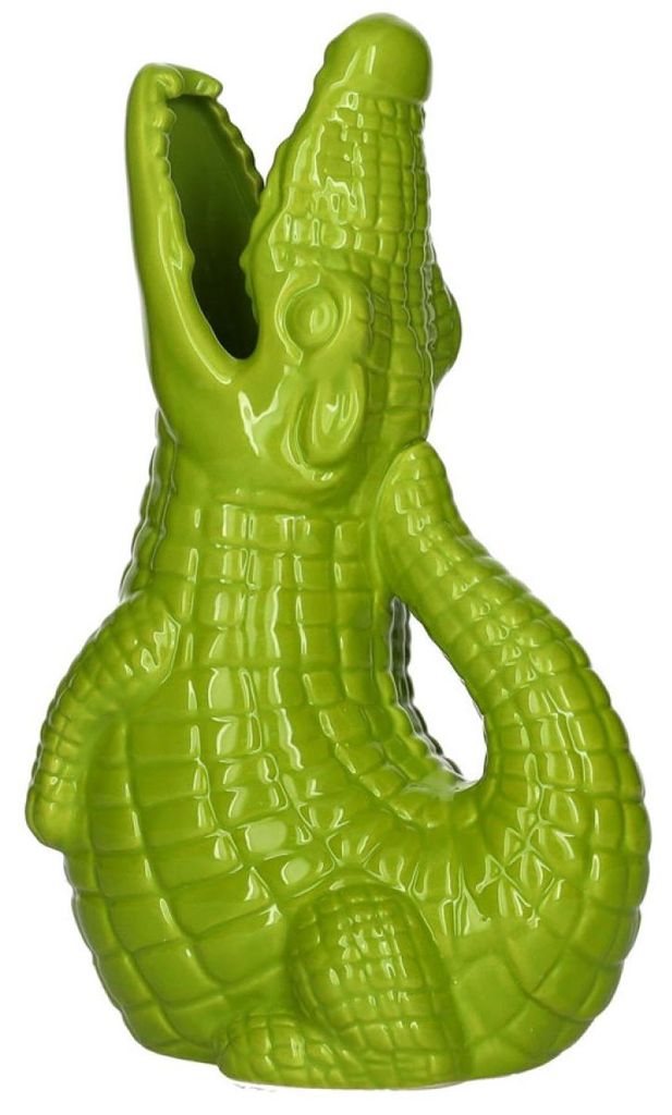 Gift Company Vase Krokodil Croco Hellgrün Produktbild 